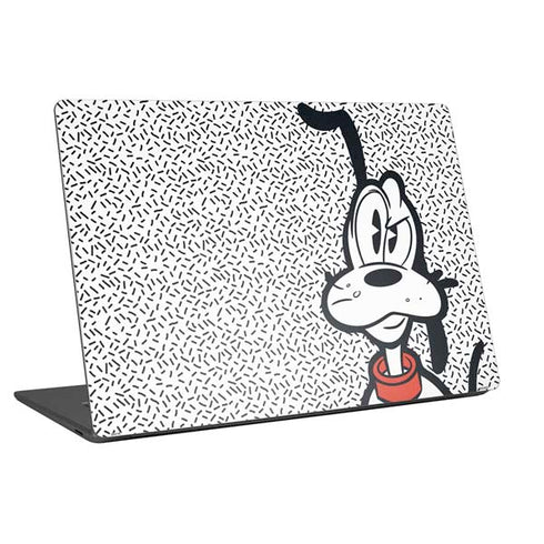 Disney Friends Pluto Confused Universal Laptop 12in (9.8 x 6.8in) Skin